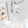Home Deluxe BAKI Walk-In-Dusche 110 x 200 cm schwarz Klarglas