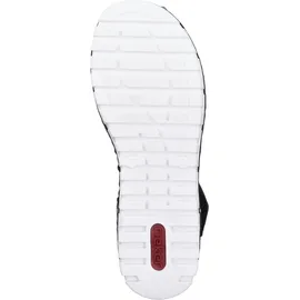 Rieker Keilsandalette Damen Schwarz 39