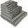 Sansibar Handtuchset 5-tlg. grau/silber