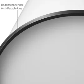 monzana MONZANA® Mülleimer Weiß Edelstahl 50L