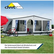 dwt Winner Vorzelt 761-790 cm Grau