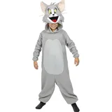 Metamorph Tom & Jerry – Tom Kostüm für Kinder (110, 116)