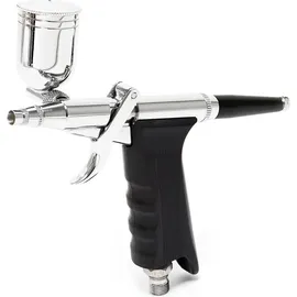 Wiltec Airbrush Pistole Typ 116 schwarz/silber 0,3mm
