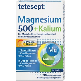 Merz Magnesium 500 + Kalium Tabletten 30 St.