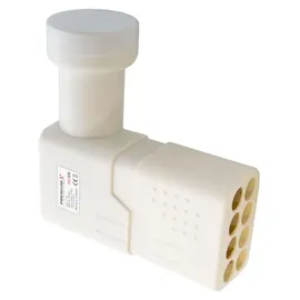 PremiumX DELUXE85 Alu 85cm Antenne Digital SAT Schüssel Anthrazit LNB Octo 16x F-Stecker