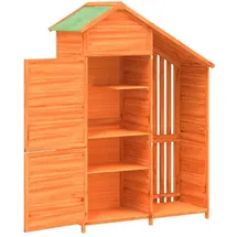vidaXL Geräteschuppen 1,20 x 0,53 m braun