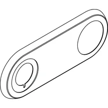 Ideal Standard Rosette UP WT-Wand MELANGE, Chrom A962078AA