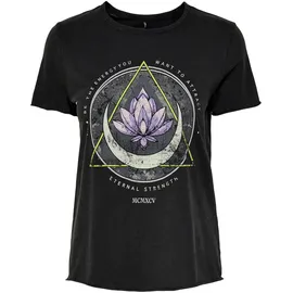 Only T-Shirt - Lila,Schwarz,Weiß,Grau,Grün - XS
