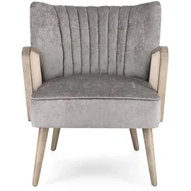 BIZZOTTO Poltrona Virna Silber