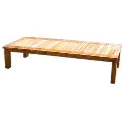 Lex Premium Teak Parkbank Gartenbank Sitzbank Gartenmöbel Holzbank nachhaltig 200cm : 200 cm