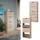 Vicco Luca 59 x 137 x 22 cm mit 4 Klappschubladen braun