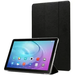 Schutz Tablet Hülle für Samsung Galaxy Tab A7 Case Cover Tasche Etuis Schwarz