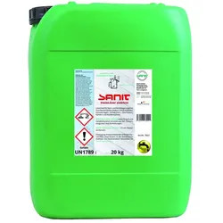 Sanit Stein-Löser Zinkfest, Entkalkungs- und Reinigungsmittel auf Basis von Salzsäure, 20 kg Kanister 3022