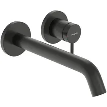 Hansgrohe Tecturis S Waschtischarmatur Schwarz Chrom gebürstet