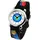Excellanc Kinderarmbanduhr Silikonarmband schwarz/rot