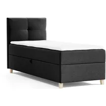 beautysofa HELEN MINI 100 x 200 cm Schwarz