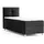 beautysofa HELEN MINI 100 x 200 cm Schwarz