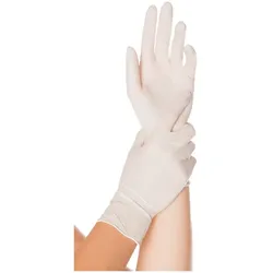 Hygonorm "Safe Fit" Nitril-Handschuhe Weiß | 100 Stück