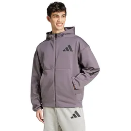 adidas Mode&Accessoires Adidas AG Adidas Herren Kapuzensweatshirt/Hoodie M Z.N.E. FZ GRESTR - grau meliert - S
