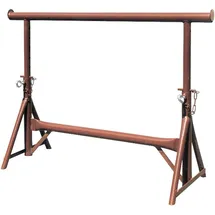 MÜBA Arbeitsbock Stahl 102x50 cm braun
