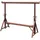 MÜBA Arbeitsbock Stahl 102x50 cm braun