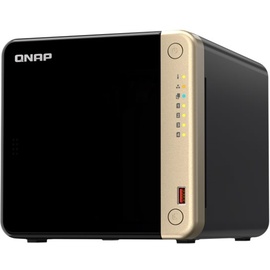 QNAP TS-464 - NAS-Server - 4 Schächte - SATA 6Gb/s - RAID RAID 0, 1, 5, 6, 10, JBOD - RAM 8 GB