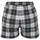 vivance dreams by lascana Pyjamashorts kariert Schwarz/Weiß 44/46