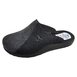FLY FLOT Pantoffeln Schwarz/Grau 44