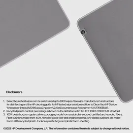 HP Desk Mat 205 Grau