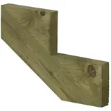 Plus A/S Treppenwange 2-stufig druckimprägniert 50 x 34 cm