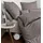 JANINE Interlock Jersey Fischgrätmuster Vulkan 155 x 200 cm + 80 x 80 cm
