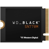 Western Digital WD_BLACK SN770M NVMe SSD 500GB, M.2 2230/M-Key/PCIe 4.0 x4 (WDS500G3X0G / WDBDNH5000ABK)