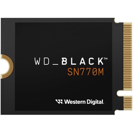 Western Digital WD_BLACK SN770M NVMe SSD 500GB, M.2 2230/M-Key/PCIe 4.0 x4 (WDS500G3X0G / WDBDNH5000ABK)