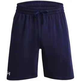 Under Armour Rival Fleece Shorts Herren 410 midnight navy/white XL