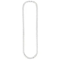 Kette ohne Anhänger »Schmuck Geschenk Silber 925 Halsschmuck Halskette Panzerkette«, 31910331-55 silberfarben