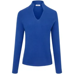 Le pull 100% Cachemire, QUALITÉ Premium  Peter Hahn Cashmere bleu