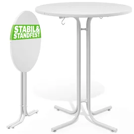 CASARIA Stehtisch Weiß