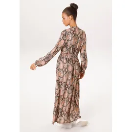 Aniston CASUAL Maxikleid Paisley Schwarz/Beige/Braun/Grün/Orange/Gelb 42