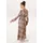 Aniston CASUAL Maxikleid Paisley Schwarz/Beige/Braun/Grün/Orange/Gelb 42