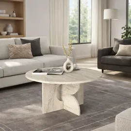 moebel17 Enigma Beige Marmor 75 x 37 cm