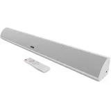 MAJORITY Snowdon Soundbar für TV Geräte | Soundbar Bluetooth | 120W 2.1 TV Lautsprecher für Fernseher | TV Soundbar mit Intergriertem Subwoofer | Soundsystem für Fernseher | 81CM Sound Bar (Weiß)