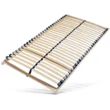 Sleepneo Lattenrost 120x200, Ergonomischer 7-Zonen-Lattenrost aus Buchenholz, 28 Latten, Selbstmontage, starr, hohe Traglast bis 150Kg, Lattenrahmen, Federholzrahmen