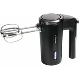 Wiederaufladbarer Akku-Handmixer Kunststoff-Edelstahl Schwarz