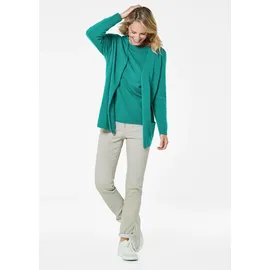 GOLDNER Feinstrick-Cardigan smaragd 20