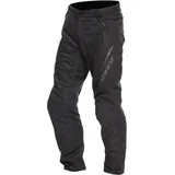 Dainese Drake 2 Super Air Tex Pants, Mesh-Motorradhose, belüftet und leicht, mit abnehmbaren Protektoren, Mann, Schwarz/Schwarz, 50