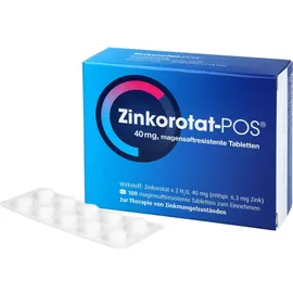 URSAPHARM Arzneimittel Zinkorotat POS magensaftresistente Tabletten 100 St.