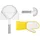 BESTWAY Reinigungs-Set weiß 0,46 m