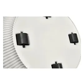 elho Blumentopf Vibes mit Rollen Ø 34,9 cm Seidenweiß