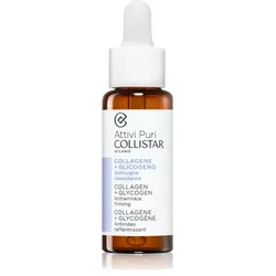 Collistar Attivi Puri Collagen+Glycogen Antiwrinkle Firming Hautserum zur Reduzierung von Alterserscheinungen mit Kollagen 30 ml
