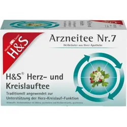 H&S Herz Kreislauf Tee Filterbeutel 20X2.0 g
